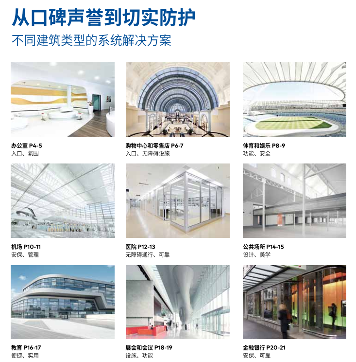 多玛自动门工业市场解决方案